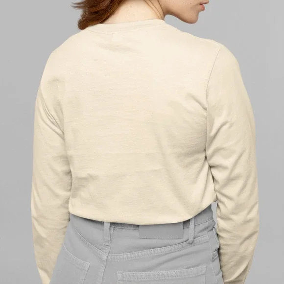 Japanese Courtesan VTG Ukyio-e Print Long Sleeve Graphic Tee T-shirt S M L XL - Picture 3 of 6